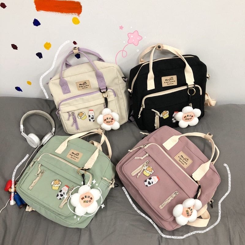 Stay Stylish and Organized with Our Lovely Multifunctional Backpack for Teenage Girls! - The Little Big Store