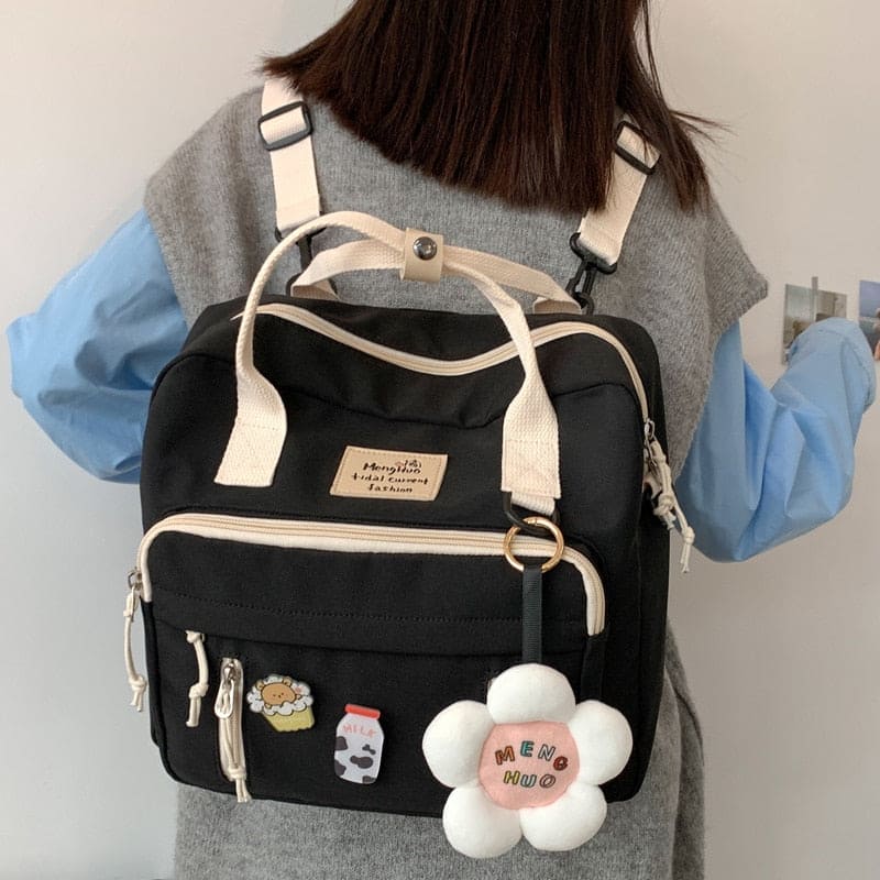 Stay Stylish and Organized with Our Lovely Multifunctional Backpack for Teenage Girls! - The Little Big Store