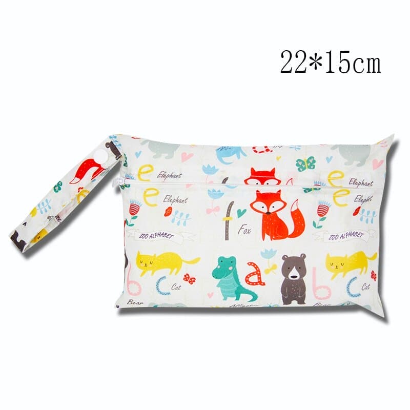 Stay Stylishly Organized with Our Cartoon Print Baby Diaper Bag! - The Little Big Store