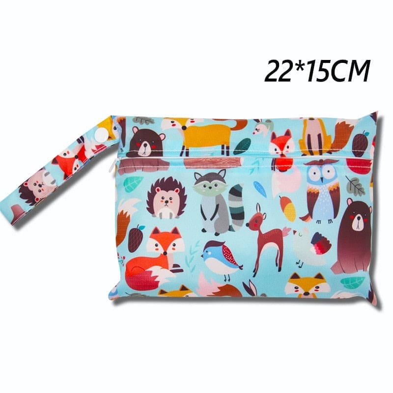 Stay Stylishly Organized with Our Cartoon Print Baby Diaper Bag! - The Little Big Store