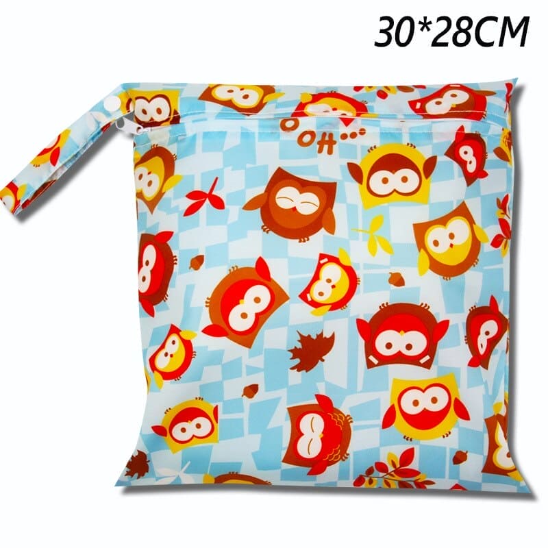 Stay Stylishly Organized with Our Cartoon Print Baby Diaper Bag! - The Little Big Store