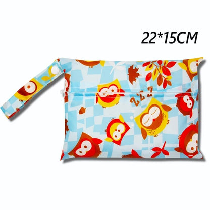 Stay Stylishly Organized with Our Cartoon Print Baby Diaper Bag! - The Little Big Store