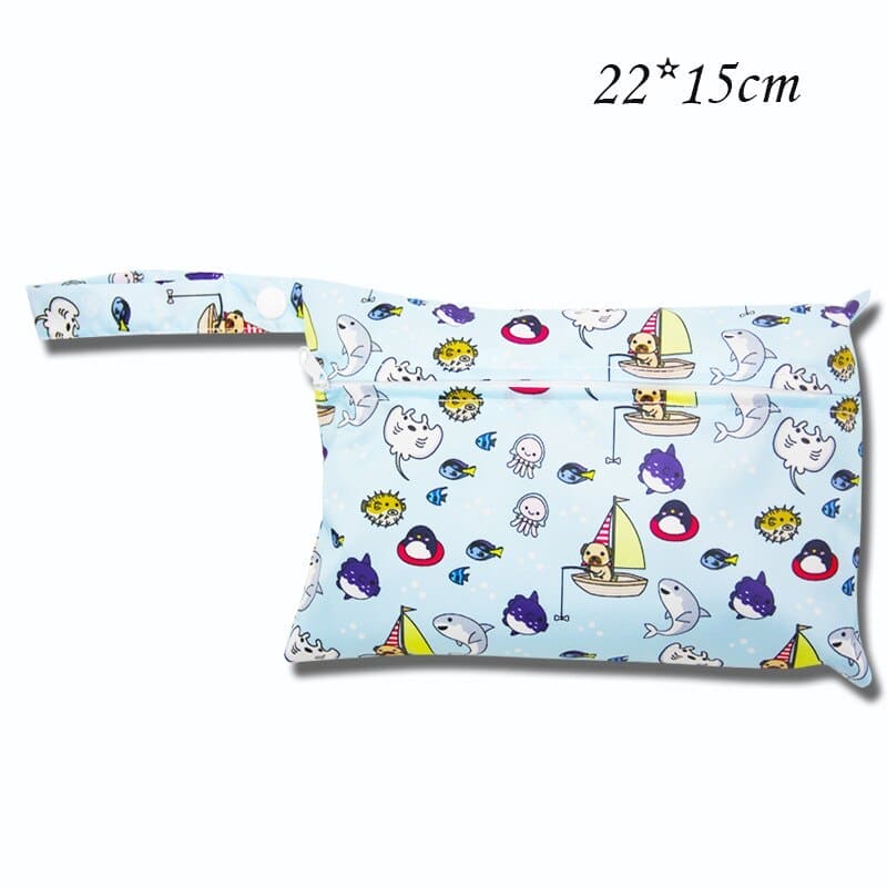 Stay Stylishly Organized with Our Cartoon Print Baby Diaper Bag! - The Little Big Store