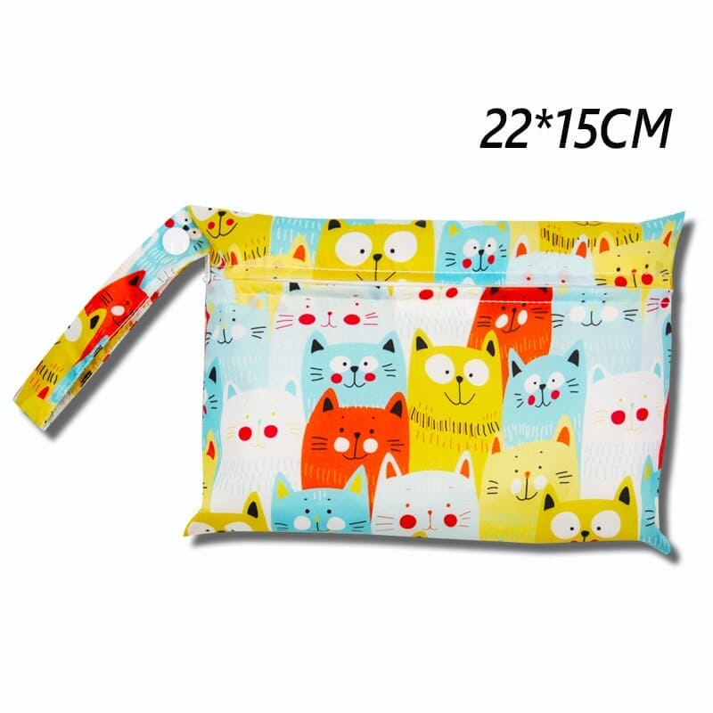 Stay Stylishly Organized with Our Cartoon Print Baby Diaper Bag! - The Little Big Store