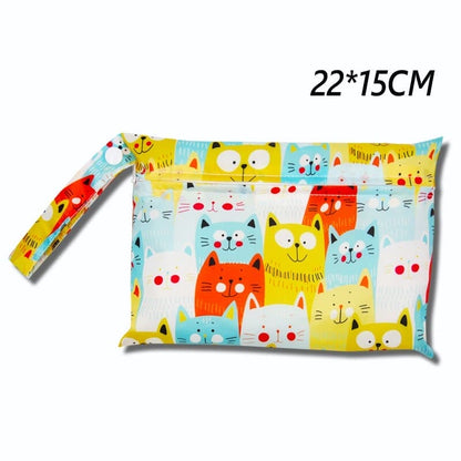 Stay Stylishly Organized with Our Cartoon Print Baby Diaper Bag! - The Little Big Store