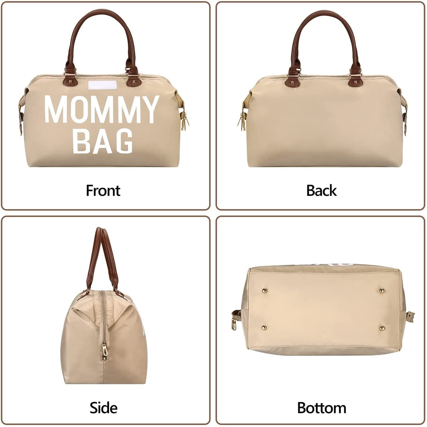 Stylish Mama Tote Bag: Your Ultimate Maternity Diaper Companion - The Little Big Store