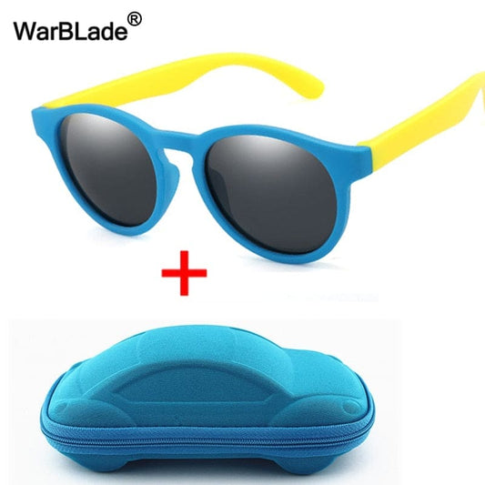 SunSafe Explorers: Kids Polarized Round Sunglasses - The Little Big Store