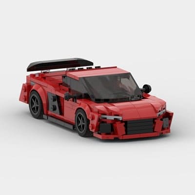 Supercar R8 Racer Brick Car Toys - The Little Big Store