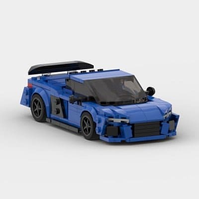 Supercar R8 Racer Brick Car Toys - The Little Big Store