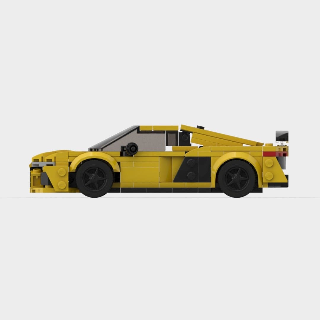 Supercar R8 Racer Brick Car Toys - The Little Big Store