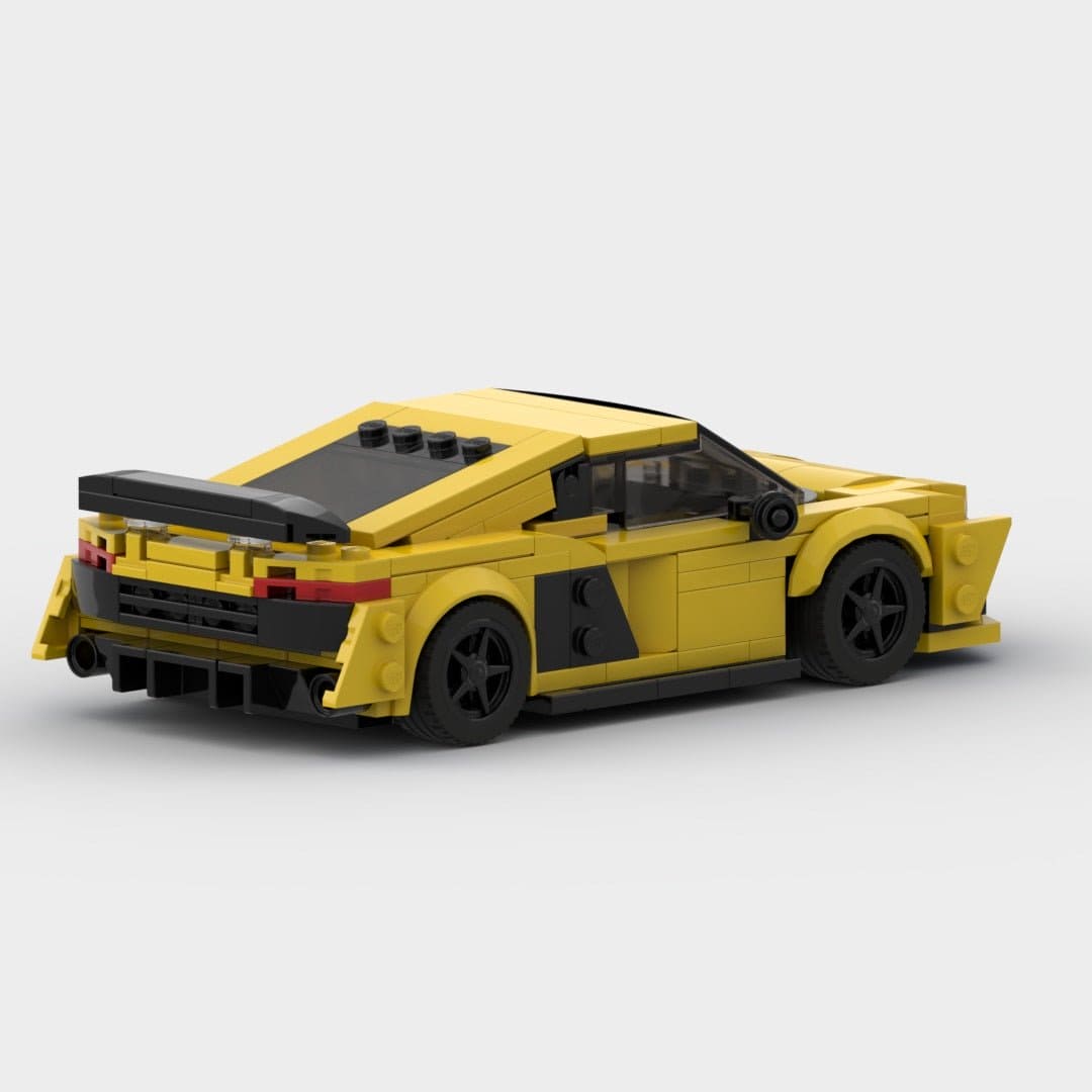 Supercar R8 Racer Brick Car Toys - The Little Big Store