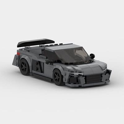 Supercar R8 Racer Brick Car Toys - The Little Big Store