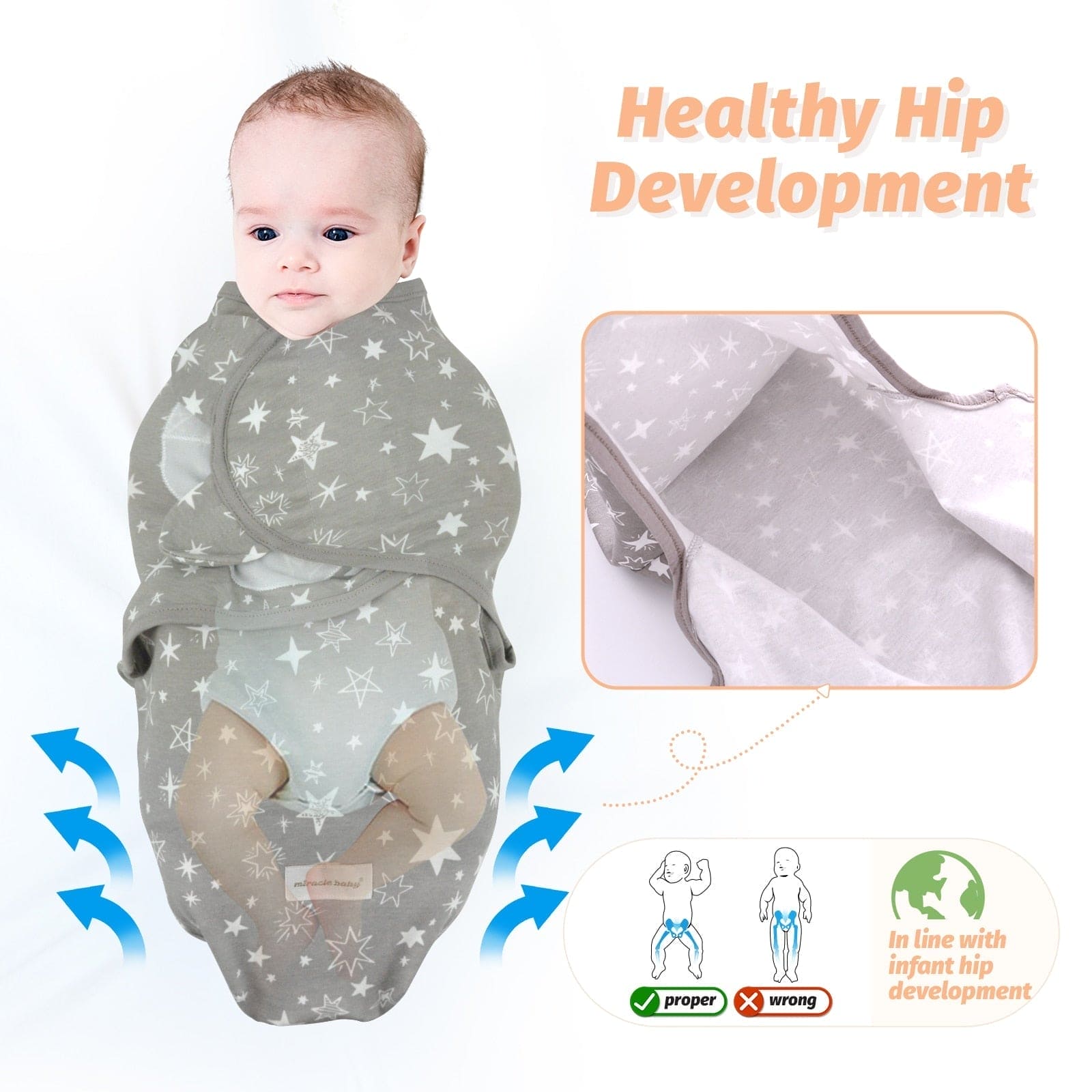 Sweet Dream Baby Swaddle - The Little Big Store