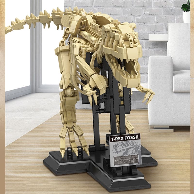 T-rex Dinosaurs Fossil Building Blocks - The Little Big Store