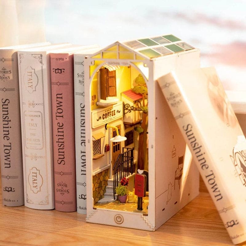 Tiny Tales: Wooden Miniature Dollhouse Book - The Little Big Store