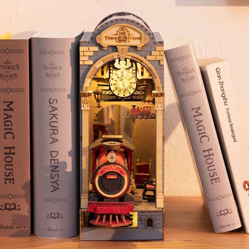 Tiny Tales: Wooden Miniature Dollhouse Book - The Little Big Store