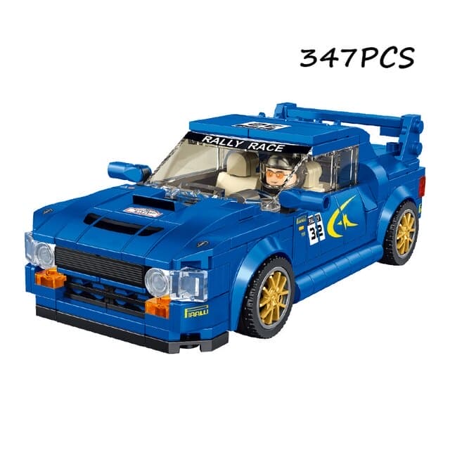 Turbocharge Your Playtime: Speed Champions Subaru WRX Building Block Car Toy - The Little Big Store