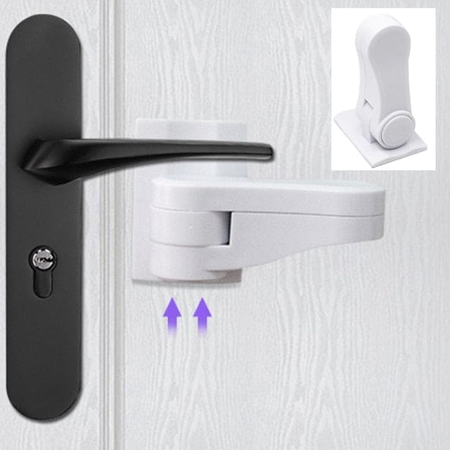 Universal Child Safety Door Lever Lock - The Little Big Store