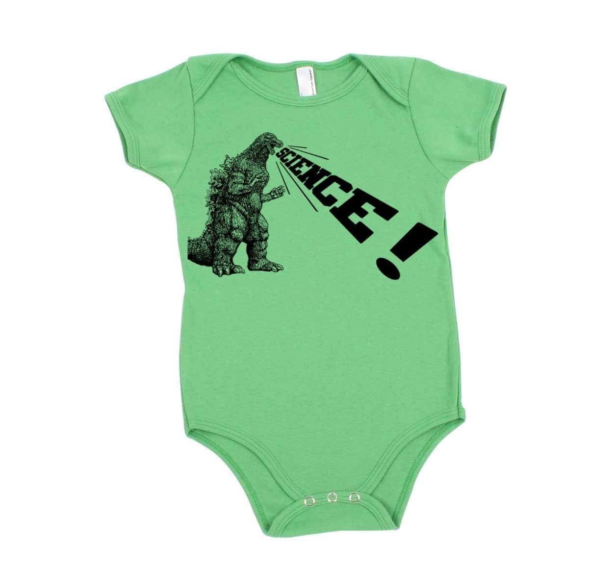 Unleash the Roar: Godzilla Science Onesie - Where Cuteness Meets Kaiju Coolness! - The Little Big Store