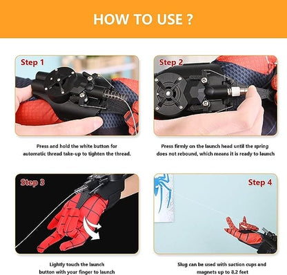 Web-Slinging Marvel: Spider Web Shooters Toy - The Little Big Store